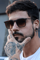 Óculos De Sol Minimalista UV400