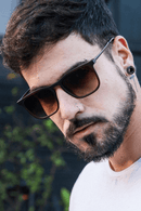 Óculos De Sol Minimalista UV400