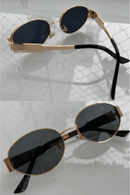 Óculos De Sol Oval Vintage