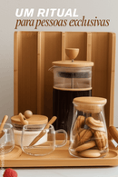 Prensa Francesa - Vidro & Bambu