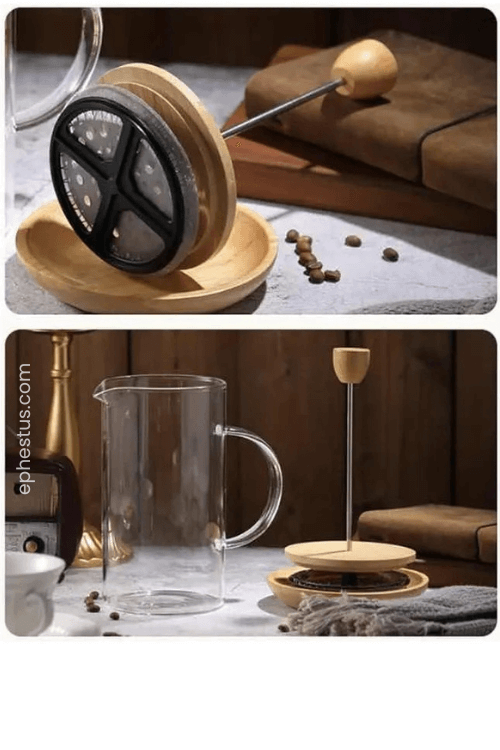 Prensa Francesa - Vidro & Bambu