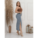 Saia Midi Abertura na Lateral