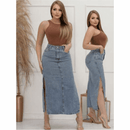 Saia Midi Abertura na Lateral